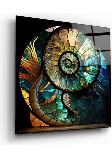 Soyut Vitray Cam Tablo | , Dekoratif, Ofis, Mutfak