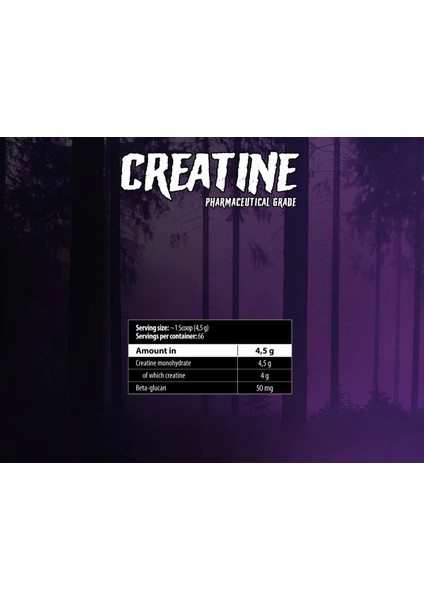 Creatine Monohydrate 300 gr 66 Servis
