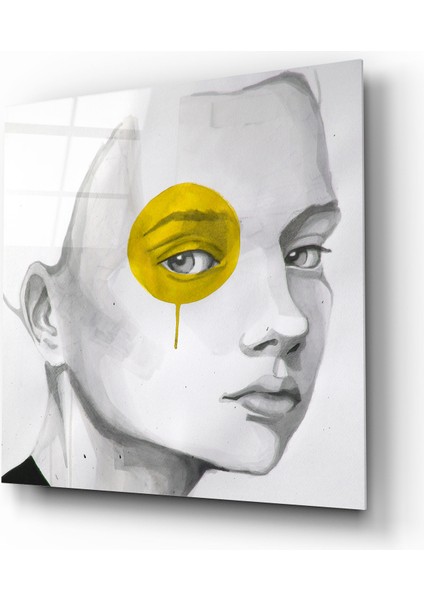 Renkli Göz Portre Cam Tablo | , Dekoratif, Ofis, Mutfak fiyatları