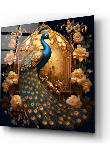 Tavus Kuşu Cam Tablo | , Dekoratif, Ofis, Mutfak fiyatları