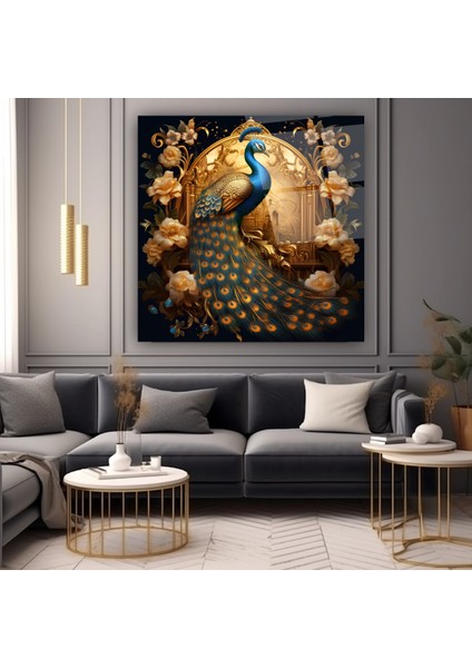 Tavus Kuşu Cam Tablo | , Dekoratif, Ofis, Mutfak indirimleri