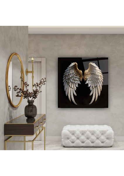 Gold Kanat Cam Tablo | , Dekoratif, Ofis, Mutfak fırsatları