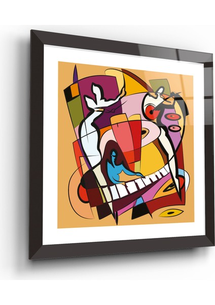 Soyut Desenler Cam Tablo | , Dekoratif, Ofis, Mutfak