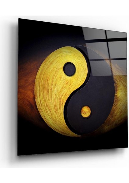 Ying Yang Cam Tablo | , Dekoratif, Ofis, Mutfak
