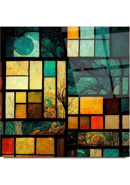 Vitray Cam Tablo | , Dekoratif, Ofis, Mutfak modelleri