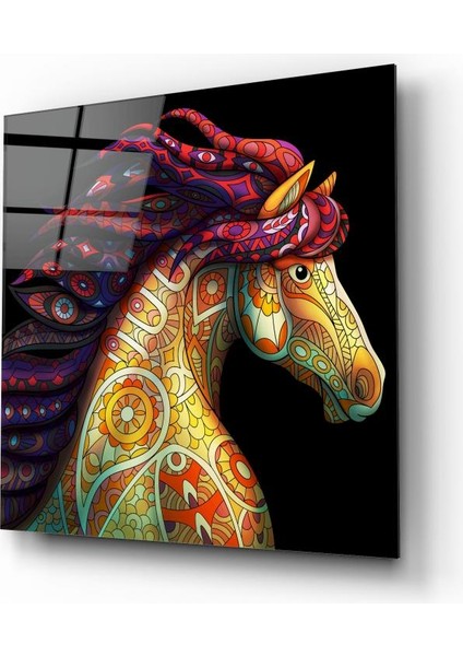 Renkli At Cam Tablo | , Dekoratif, Ofis, Mutfak fiyatları