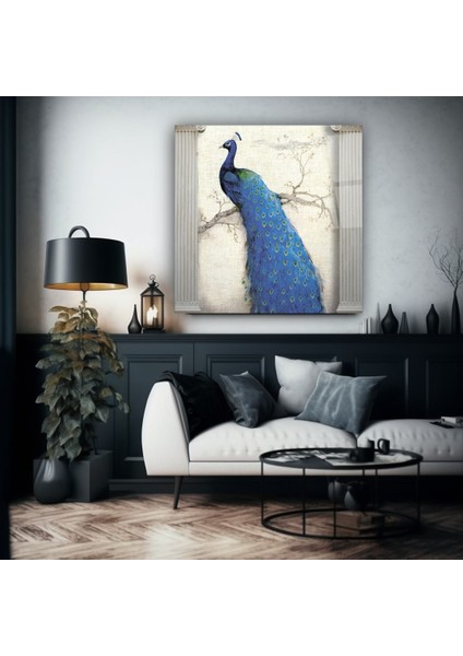 Tavus Kuşu Cam Tablo | , Dekoratif, Ofis, Mutfak indirimleri