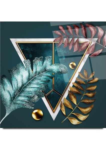 Yapraklar Cam Tablo | , Dekoratif, Ofis, Mutfak modelleri