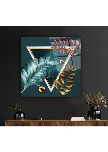 Yapraklar Cam Tablo | , Dekoratif, Ofis, Mutfak fırsatları