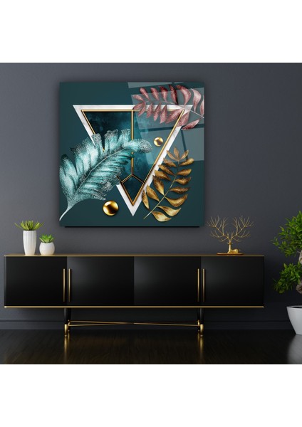 Yapraklar Cam Tablo | , Dekoratif, Ofis, Mutfak indirimleri