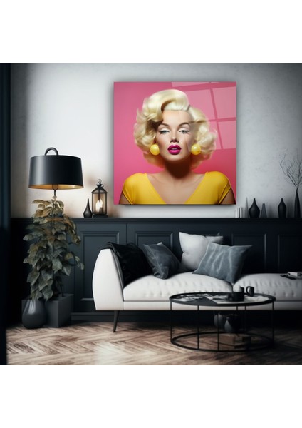 Marilyn Monroe Cam Tablo | , Dekoratif, Ofis, Mutfak fırsatları
