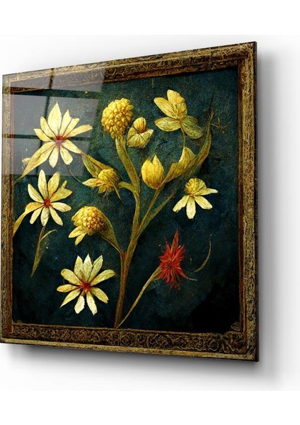 Çiçek Cam Tablo | , Dekoratif, Ofis, Mutfak fiyatları