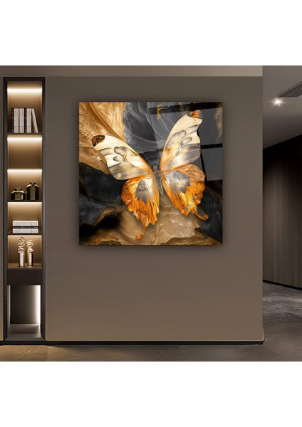 Kelebek Cam Tablo | , Dekoratif, Ofis, Mutfak indirimleri
