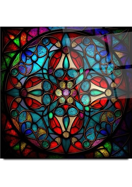 Soyut Vitray Cam Tablo | , Dekoratif, Ofis, Mutfak modelleri