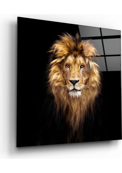 Aslan Cam Tablo | , Dekoratif, Ofis, Mutfak