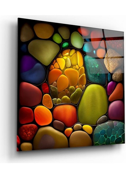 Renkli Vitray Cam Tablo | , Dekoratif, Ofis, Mutfak