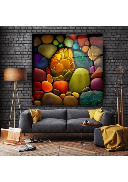 Renkli Vitray Cam Tablo | , Dekoratif, Ofis, Mutfak fırsatları