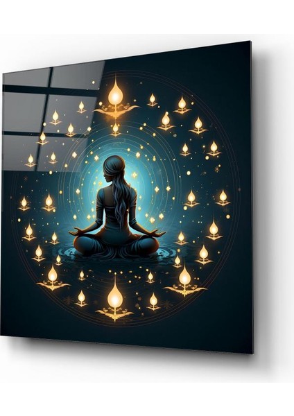Meditasyon Cam Tablo | , Dekoratif, Ofis, Mutfak fiyatları