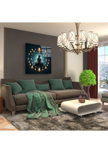 Meditasyon Cam Tablo | , Dekoratif, Ofis, Mutfak fırsatları