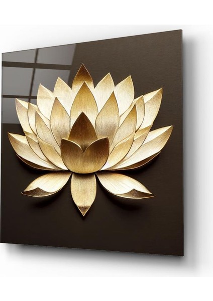 Lotus Çiçek Cam Tablo | , Dekoratif, Ofis, Mutfak fiyatları