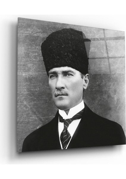 Atatürk Cam Tablo | , Dekoratif, Ofis, Mutfak