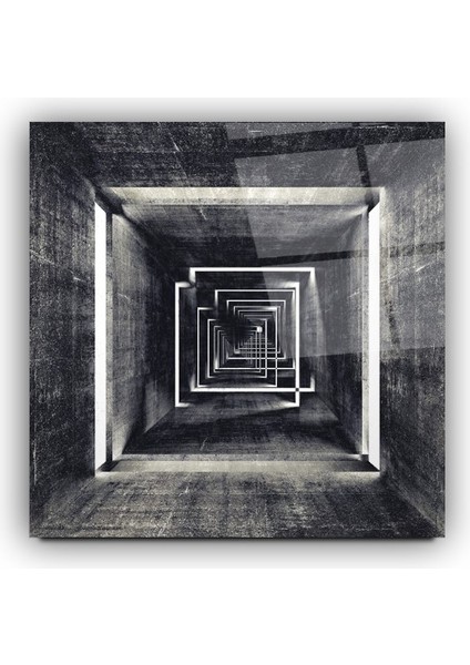 Soyut Koridor Cam Tablo | , Dekoratif, Ofis, Mutfak modelleri