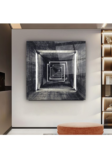 Soyut Koridor Cam Tablo | , Dekoratif, Ofis, Mutfak fırsatları