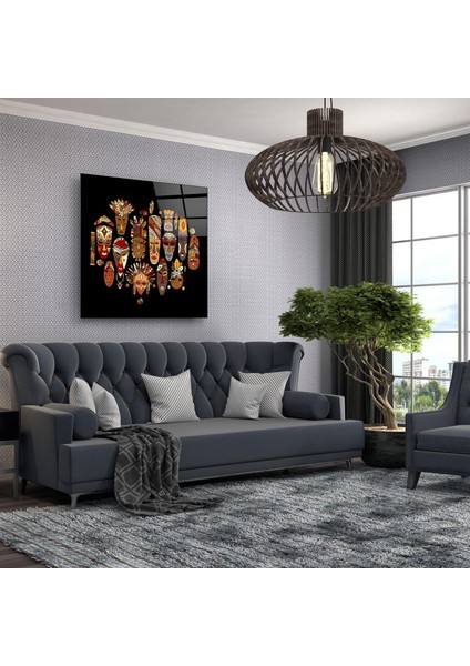 Maskeler Cam Tablo | , Dekoratif, Ofis, Mutfak fırsatları