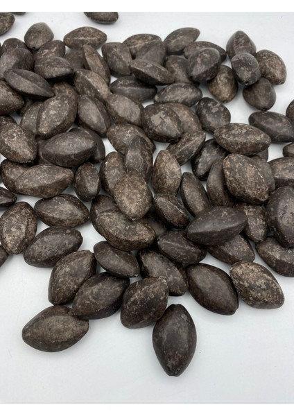 Mat Kahverengi Büyük Badem Model Boncuk,takı,aksesuar, Çanta Yapımı (100GR~20 Adet Boncuk)