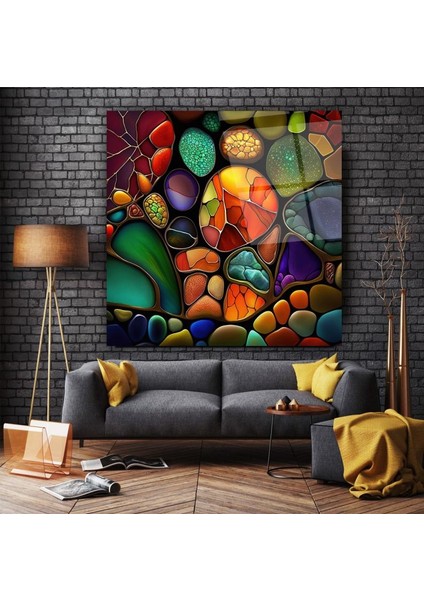 Renkli Vitray Cam Tablo | , Dekoratif, Ofis, Mutfak fırsatları