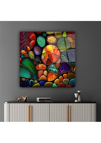 Renkli Vitray Cam Tablo | , Dekoratif, Ofis, Mutfak indirimleri