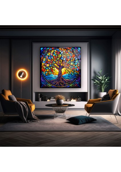 Hayat Ağacı Cam Tablo | , Dekoratif, Ofis, Mutfak fırsatları