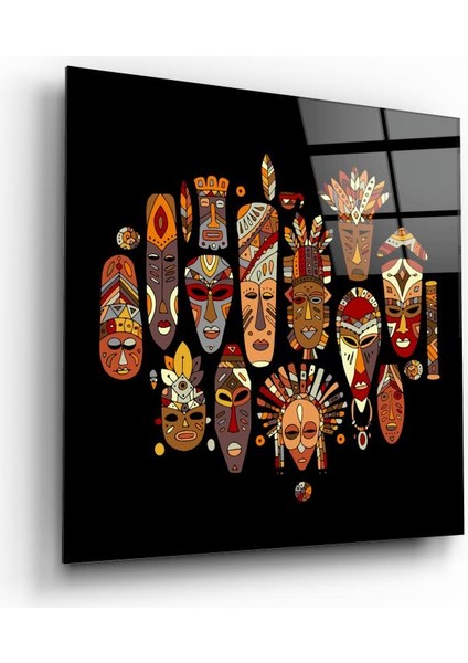 Maskeler Cam Tablo | , Dekoratif, Ofis, Mutfak