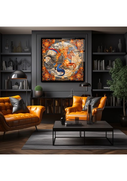 Hermes Atları Cam Tablo | , Dekoratif, Ofis, Mutfak fırsatları