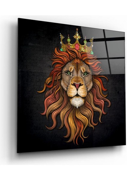 Aslan Cam Tablo | , Dekoratif, Ofis, Mutfak