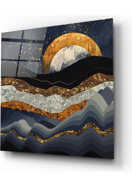 Gece Manzara Cam Tablo | , Dekoratif, Ofis, Mutfak fiyatları