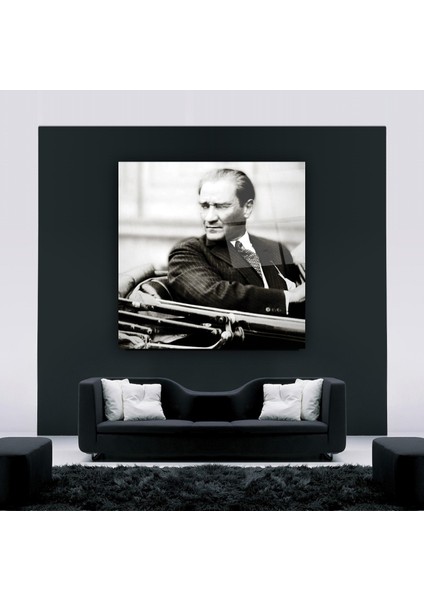 Atatürk Cam Tablo | , Dekoratif, Ofis, Mutfak indirimleri