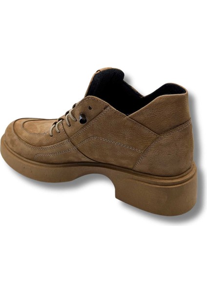 Passo - Kadın Gerçek Nubuk Deri Kısa Bot - Passo - Kum - 37 fiyatları