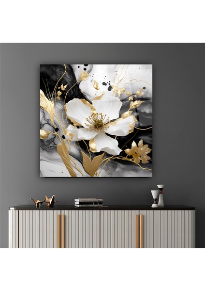 Çiçek Cam Tablo | , Dekoratif, Ofis, Mutfak indirimleri