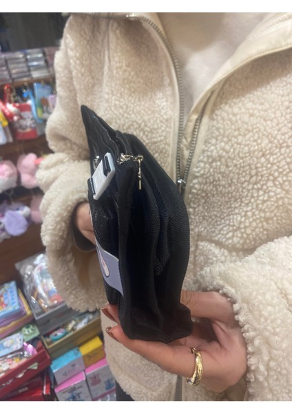 Sanrio Siyah Kuromi Çok Fonksiyonlu Geniş Kapasiteli Kalemlik modelleri