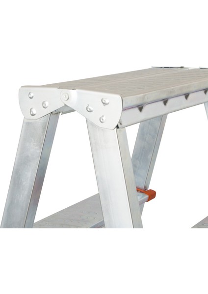 Safir Serisi 4+4 Basamaklı Çift Çıkışlı Galvanizli Profil Merdiven (Ev, Bahçe, İşyeri İçin Uygun) modelleri