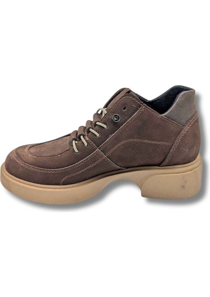 Passo - Kadın Gerçek Nubuk Deri Kısa Bot - Passo - Acı Kahve - 40 fiyatları