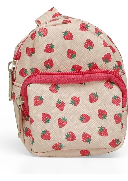 Strawberry Mını Bag 4fx Çok Renkli Kız Çocuk Bozuk Para Cüzdanı