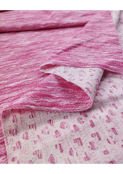 Örme Kırçıllı Pembe Renkte (En 130 cm x Boy 195 Cm) indirimleri