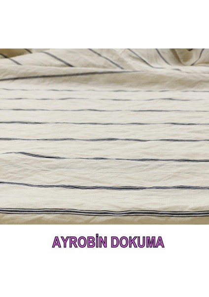 Aerobin Dokuma Krem Antrasit Renklerdeen: 150 cm
