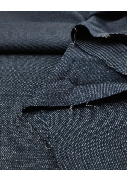 Gabardin Mavi Lacivert Arası Renkte (En 130 cm x Boy 145 Cm)
