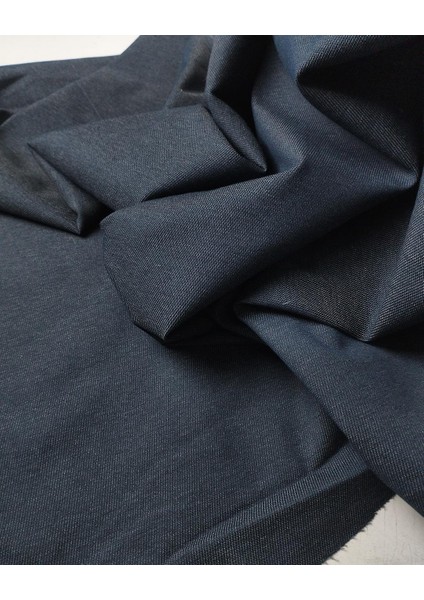 Gabardin Mavi Lacivert Arası Renkte (En 130 cm x Boy 145 Cm)