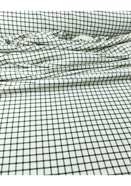 Krep Lacivert Beyaz Renklerde (En 140 cm x Boy 300 Cm)