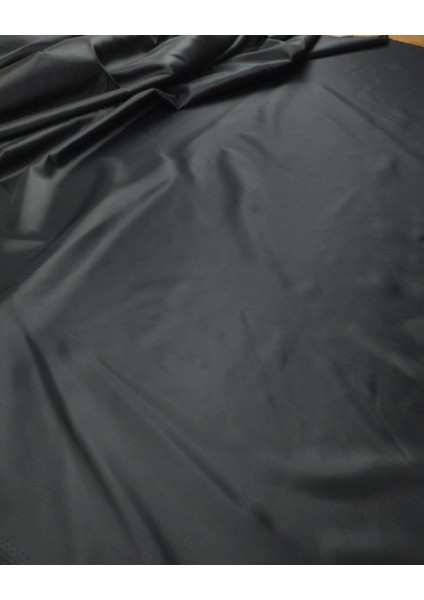 Sentetik Etek Ceket Astarı Siyah Renkte (En 140 cm x Boy 90 Cm)