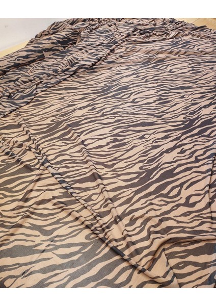 File Siyah Kahve Renklerde (En 150 cm x Boy 245 Cm)